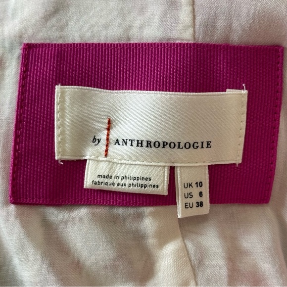 Anthropologie Pleated Printed Mini Dress - Picture 6 of 12